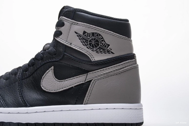 Gray OG  Retro High Air 1 Shadow Black Jordan 555088-013 1229